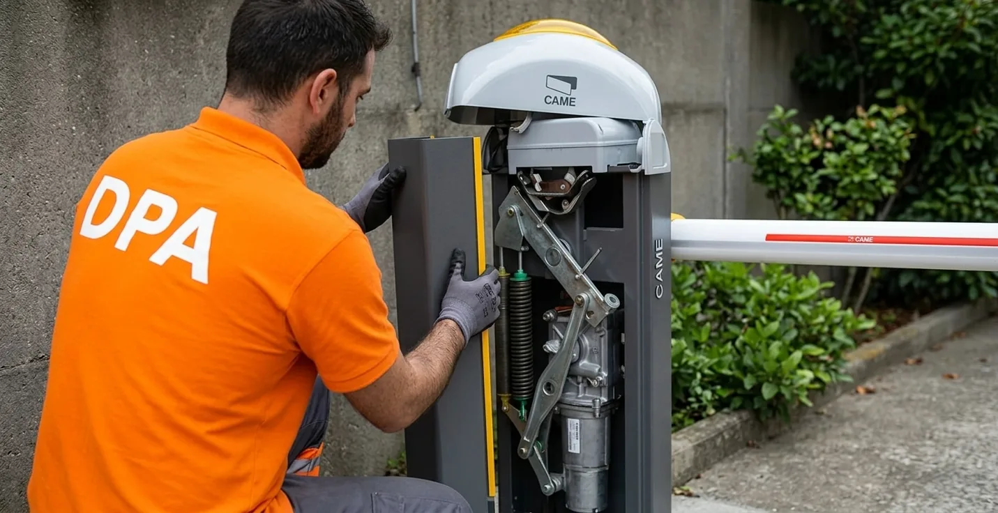 Barrière automatique à Montpellier